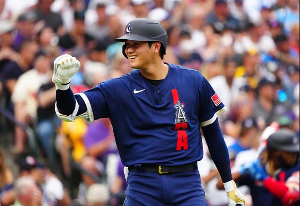 Here's the Cool Thing Shohei Ohtani Did With His Home Run Derby Winnings...