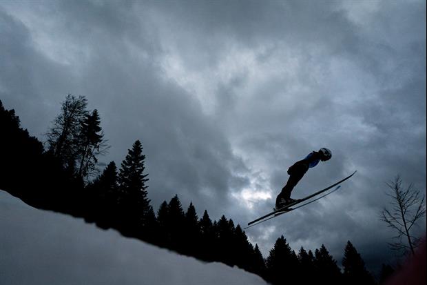 Watch Romanian Skier Get Chased Down The Mountain By A Bear