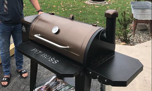 Nothing To See Here, Just A Dude Squatting Two BBQ Smokers