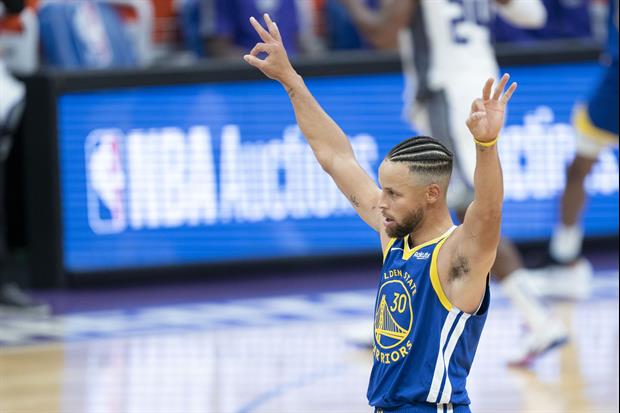 Watch Steph Curry Make 105 Threes In A Row For 5 Minutes Straight