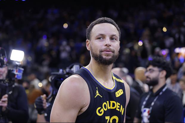 Watch Steph Curry Drop Luka Doncic Last Night
