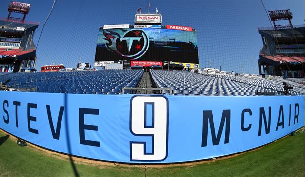 Crazy Cloud Shaped '9' Appears In Sky Over Steve McNair Number Retirement Ceremony