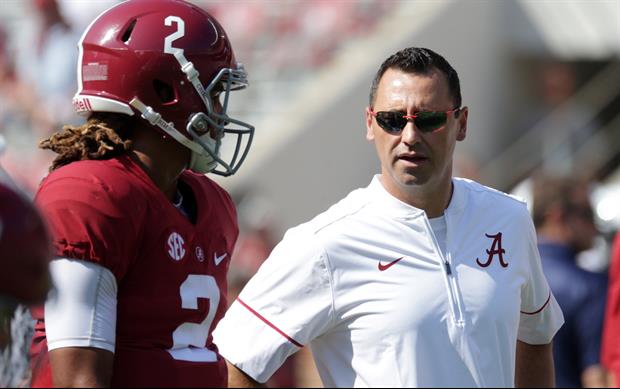 Offensive Coordinator Steve Sarkisian Is Staying At Alabama & Getting A Raise