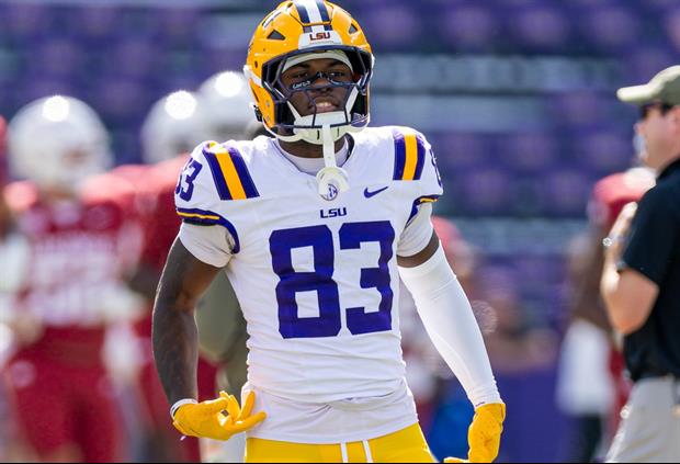 LSU Loses Freshman Wide Receiver To The Transfer Portal