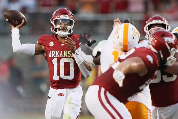 Status Update Revealed For Arkansas QB Taylen Green