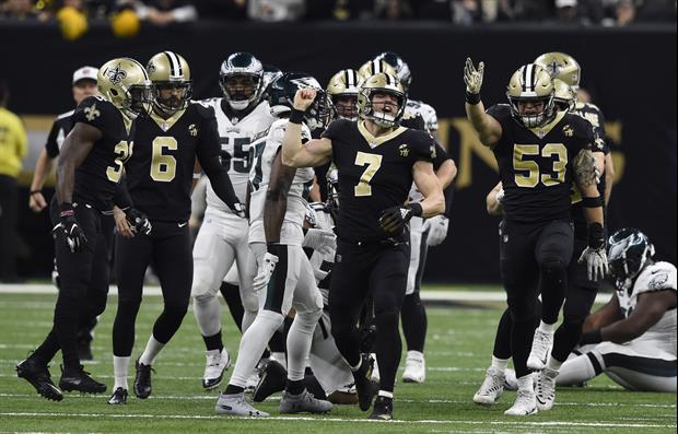 Video Shows How Saints Ran At Fletcher Cox On Fake Punt Because He Takes Plays Off