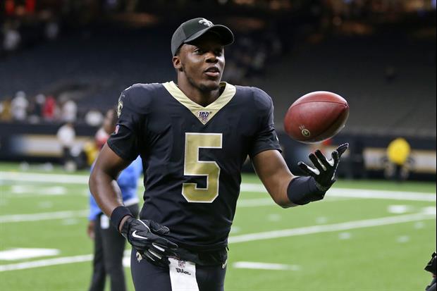 Teddy Bridgewater Arrived To 'Ted-dy' Chants At The District In New Orleans Last Night