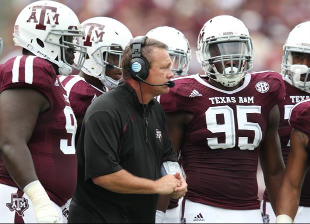 Texas A&M defensive coordinator Mark Synder has been fired.