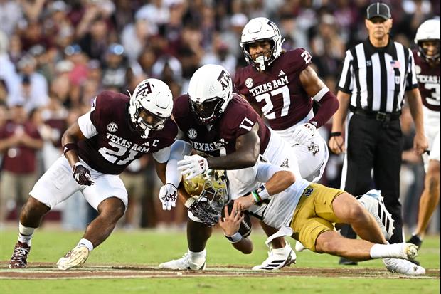 Kickoff Time Announced For Texas A&M's Rematch vs. Notre Dame In South Bend