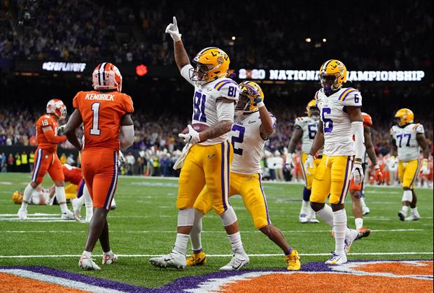 Former LSU National Champion Signs With Canadian Football Team