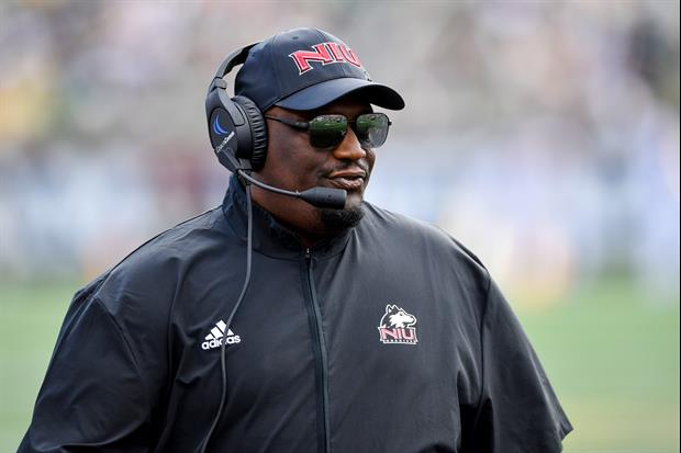 Watch Northern Illinois Coach's Locker Room Speech After Beating Notre Dame