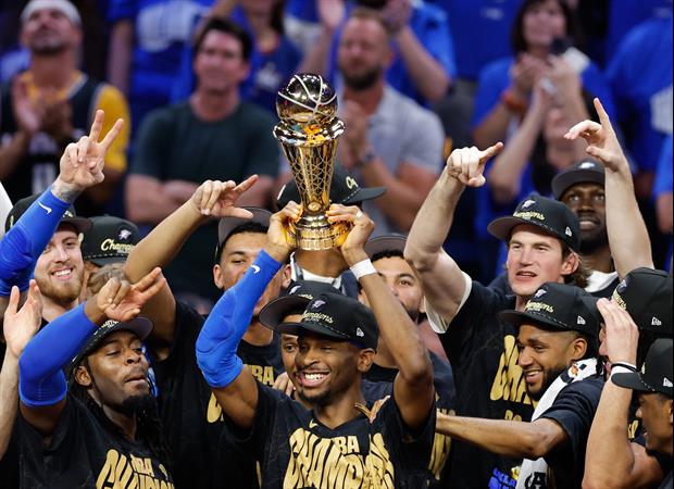 SGA Doing A Morning Show The Day After Winning The Title Is Mean