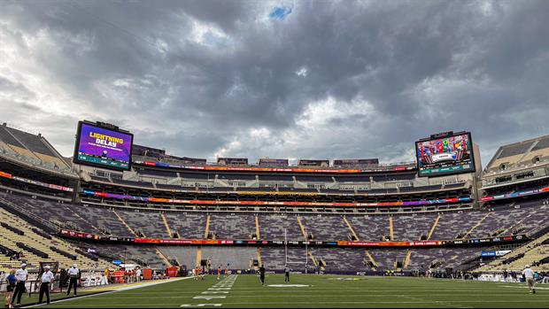 LSU-Clemson Season Opener Delayed, New Kickoff Set For 8:40 p.m. CT
