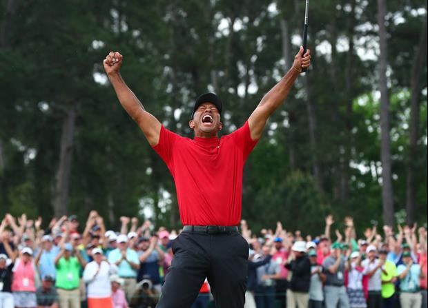 Someone Made A Flip Book Of Tiger Woods Winning The Masters And It's Awesome