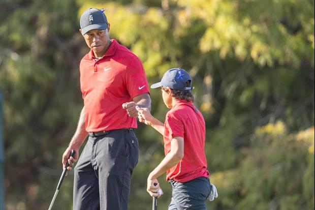 Tiger Woods Shares The Advice He Gave His 12-Year-Old Son, Charlie