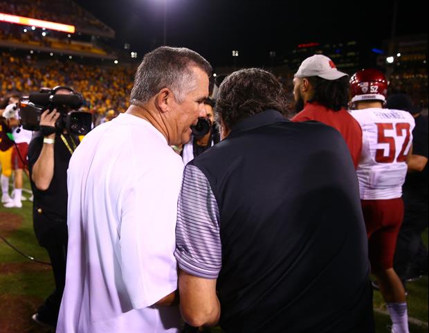 ASU's Coach Todd Graham Tells Mike Leach His Sign-Stealing Allegations Were 'Chickensh*t'