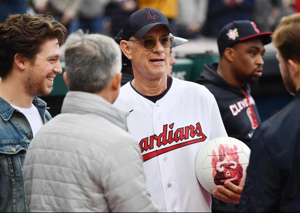 Tom Hanks’ First Pitch Before Guardians vs. Giants Game Going Viral