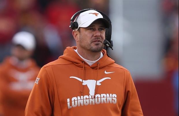 Here's Tom Herman Singing Justin Bieber Song To Get Texas LB DeMarvion Overshown To Commit