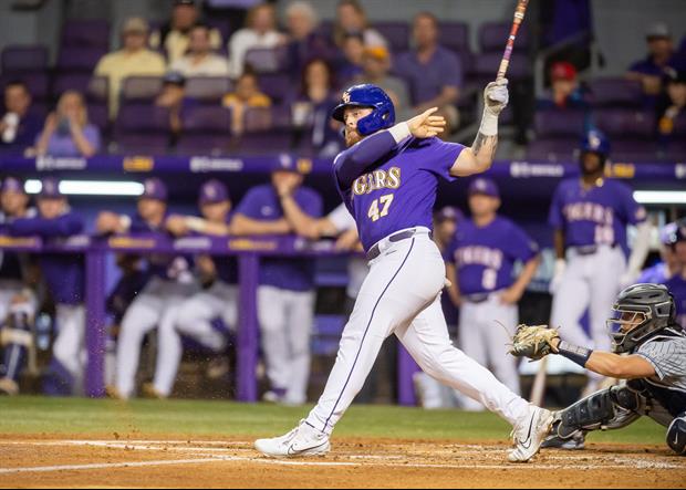 Watch: LSU Home Runs Were Flying Left & Right At Alex Box Stadium On Thursday Afternoon