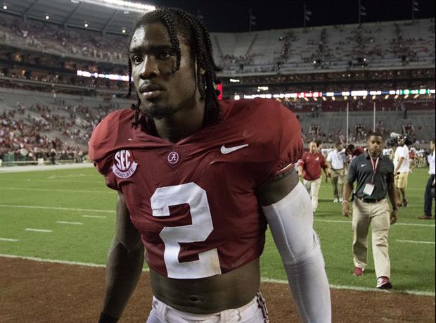 Alabama DB Tony Brown Appears To Hit Auburn Fan Rushing Field After Game