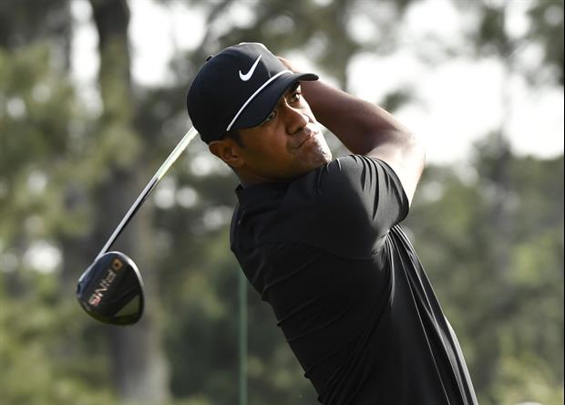 Here's What Tony Finau's Dislocated Ankle Looks Like After A Week At Masters