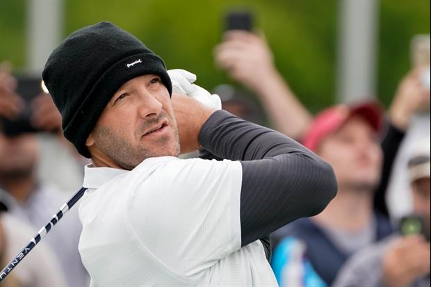 Tony Romo shot a 75, leaving him two strokes out of a playoff for the final U.S. Open qualifying spo