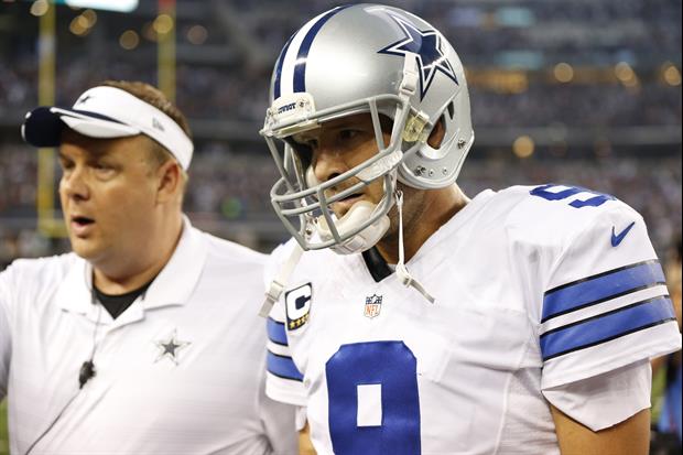 Cowboys QB Tony Romo Out For Season After Injuring Collarbone