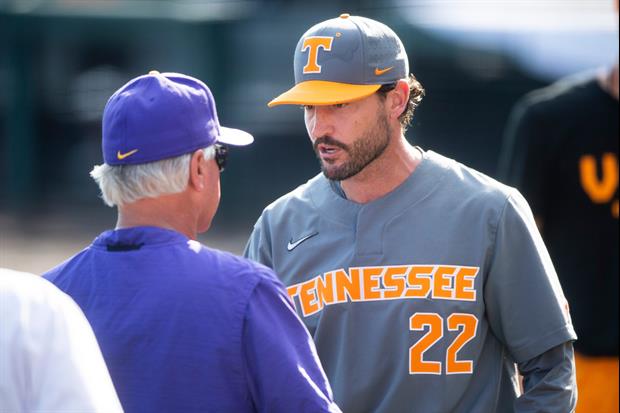 Tennessee's Tony Vitello Was Asked About The LSU Job Following The Vols Exit From The CWS
