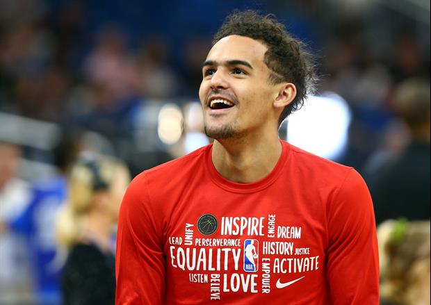 Hawks Star Trae Young Keeping Busy With 3-Point Sock Shootout In His House