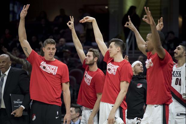 Well, The Portland Trail Blazers Getting Trapped In An Elevator Looked Like Pure Hell