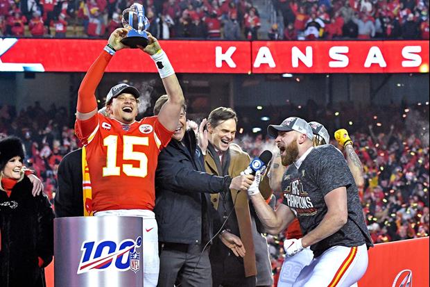 Chiefs TE Travis Kelce Dropped Beastie Boys Lyrics In Interview After AFC Championship Win