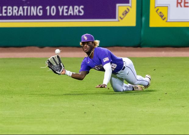 Watch: Tre Morgan Makes Another Incredible Diving Catch In Triple-A