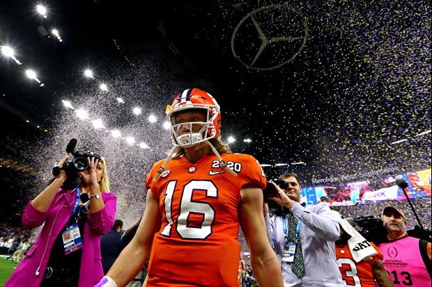 Girlfriend Of Clemson QB Trevor Lawrence Posted This Message After Title Loss