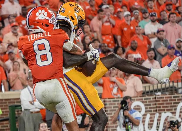Watch: Garrett Nussmeier Connects With Trey'Dez Green For Go-Ahead TD vs. Clemson
