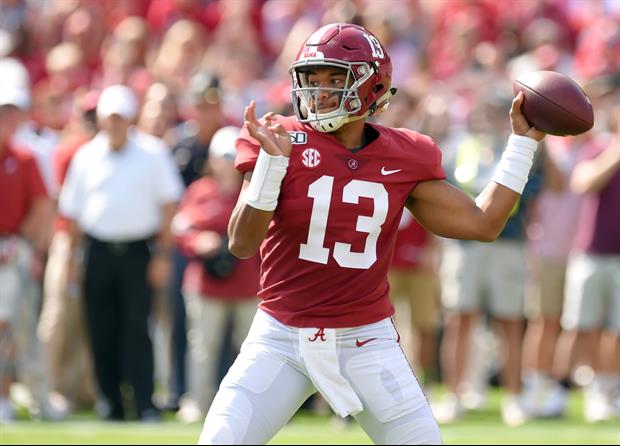 Here's Alabama QB Tua Tagovailoa Playing Ukulele & Dancing As He Heads Into Surgery