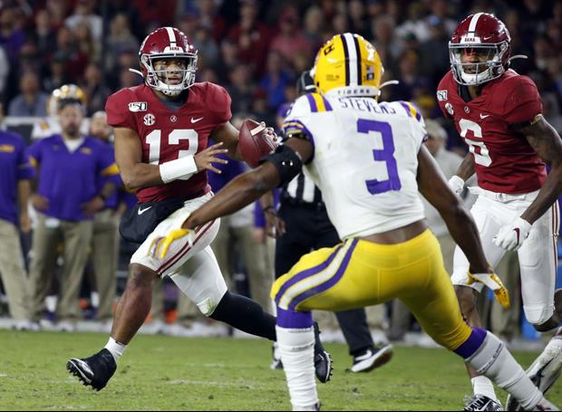 Here's What Alabama QB Tua Tagovailoa Posted On Instagram After LSU Loss