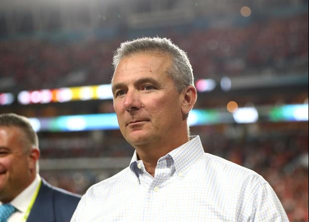 Urban Meyer is meeting with the Jacksonville Jaguars today about their head coaching vacancy..