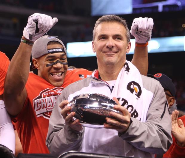 Urban Meyer Brags That He’s Won Championships At Ohio State.