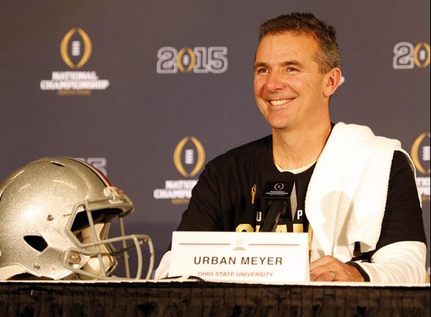 Urban Meyer Promised Team He'd Get Tattoo If They Beat Oregon