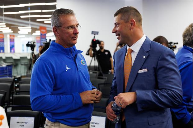 Urban Meyer Reacts To Jon Sumrall Making Players Earn The Right To Wear Florida Logos