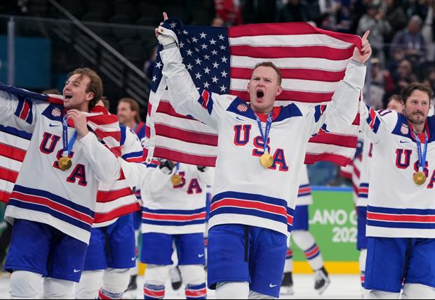 Canadian Takes Chainsaw To TV After Losing Gold Medal To U.S.