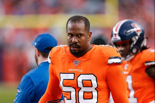 Broncos Star Von Miller Gets Awesome Custom Carhartt Boot For His Ankle Injury