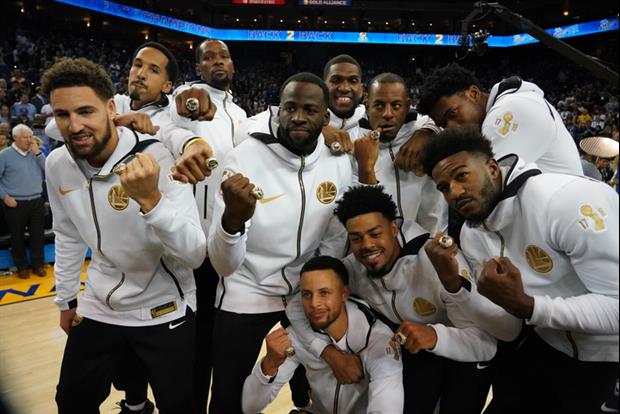 Check Out The Golden State Warriors' First Ever Reversible Championship Rings