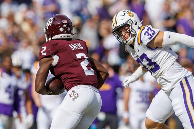 Watch: LSU LB West Weeks Mic'd Up During Spring Practice