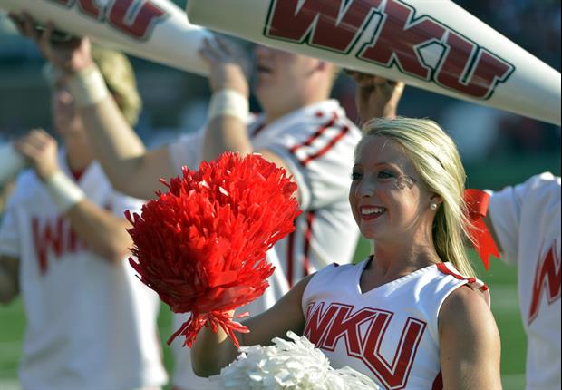 Local Kentucky Weather Man Jude Redfield Acts A Fool In Front Of Western Kentucky Cheerleaders