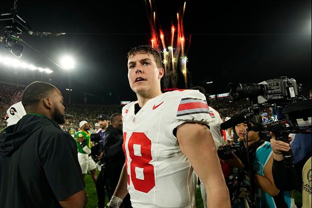 Rose Bowl Security Guard Wouldn't Let Ohio State QB Will Howard On Stage