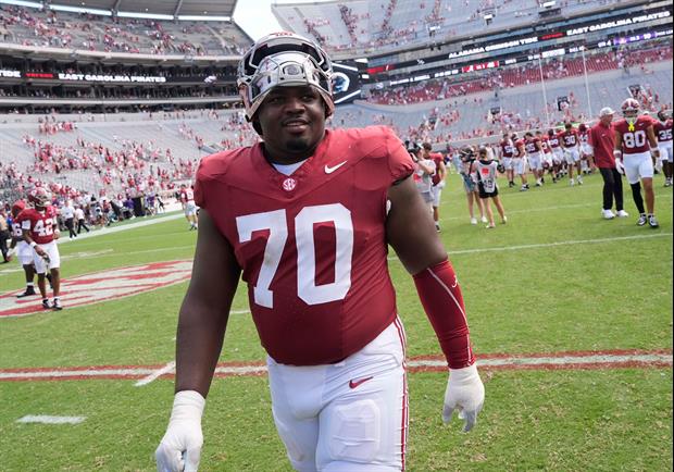 Alabama Starting Offensive Lineman Expected To Miss Multiple Weeks With Injury