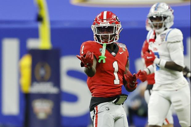 Georgia WR Zachariah Branch Arrested Days Before NFL Draft