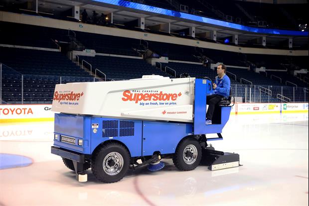 A rare Zamboni fire happened on Wednesday night at Bill Gray's Regional Iceplex, located on the Monr