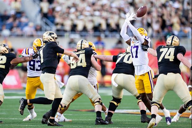 Former LSU DL Zavier Carter Is In The Transfer Portal For A Third Time